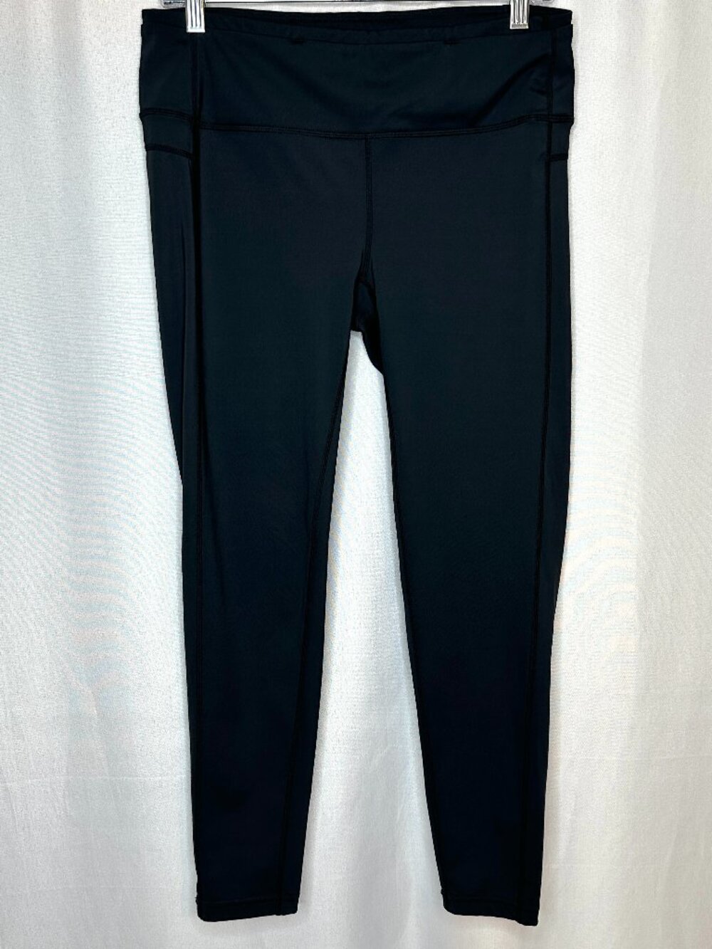 NWOT Oiselle Black Leggings, Size 10 Athleisure Outdoor Yoga Sports Soft Stretch